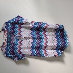 EmmeLee Women's short sleeve blouse tops small